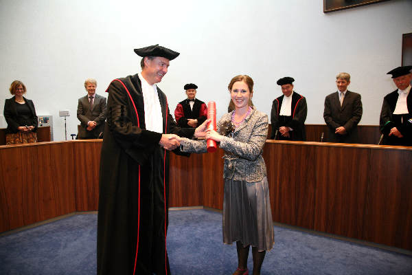 \"Promotie Marleen Gosens, Aula RUN, 10-09-2008\"