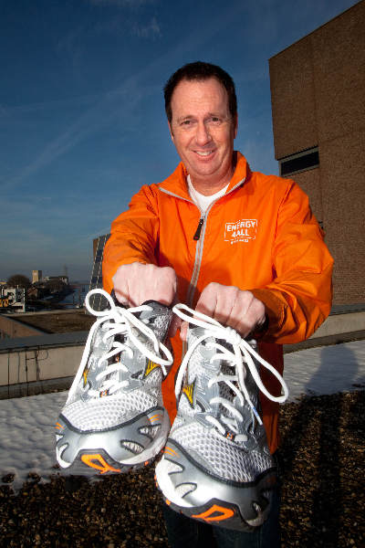 \"Nijmegen, 5-1-2011 . Jochem van Gelder en de marathon van New York\"