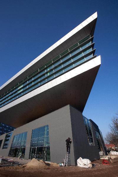 \"Nijmegen, 18-11-2010 . Nieuw ROC-gebouw Heyendaalseweg\"