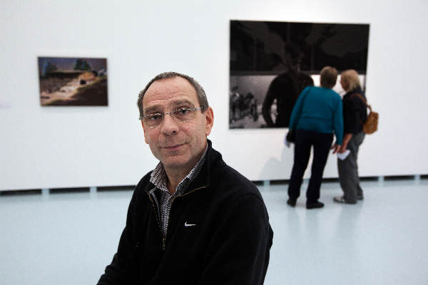 \"Nijmegen, 30-9-2010 . Berend Strik kunstenaar in het Valkhofmuseum\"
