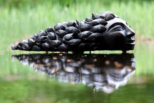 \"Nijmegen, 5-5-2010 . Nieuwe Beeldentuin Hortus Arcadie\"