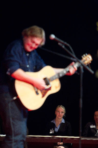 \"Nijmegen, 30-8-2010 . Opening academisch jaar, Radboud Universiteit. met o.a. Desanne van Brederode, Tim Knol en cortege van hoogleraren\"