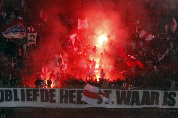 \"Amsterdam Arena, 28-09-10. Ajax AC Milan.\"