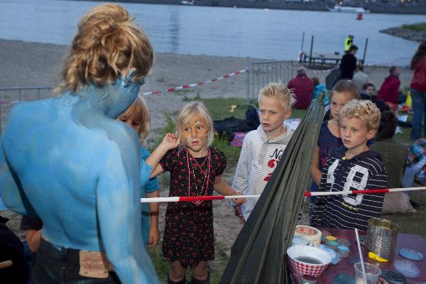 \"Nijmegen, 20-7-2011 . Zomerfeesten, Vierdaagse Nijmegen, Valkhofaffaire Valkhof\"