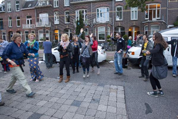 \"Nijmegen, 20-7-2011 . Zomerfeesten, Vierdaagse Nijmegen, Valkhofaffaire Valkhof. vrijdagsmorgens\"