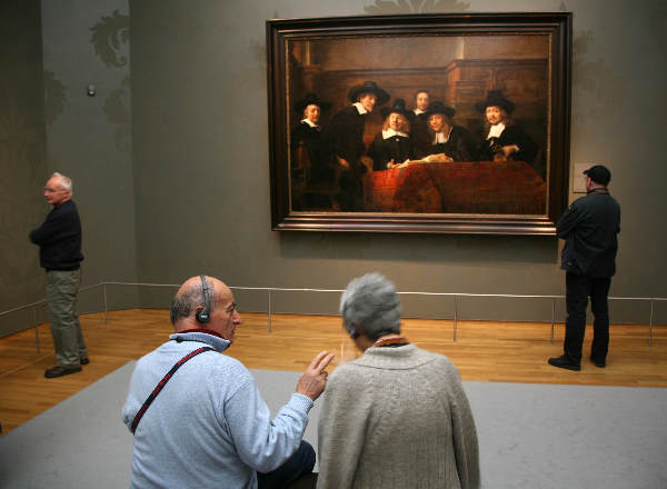 \"tijdelijk Rijksmuseum met Nachtwacht en Staalmeesters
Amsterdam
foto: Gerard Verschooten ? FC\"