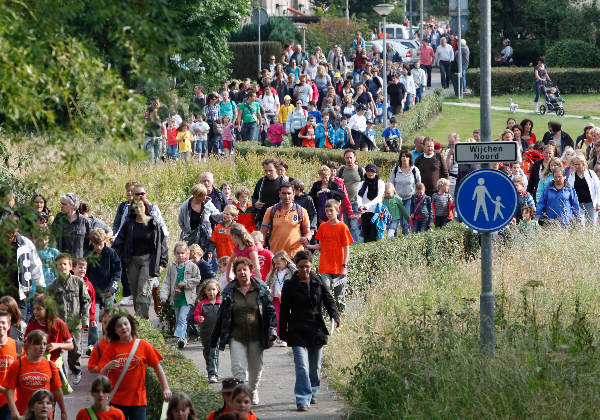 \"Start wandelvierdaagse Wijchen vanaf wijkcentrum Wijchen\"