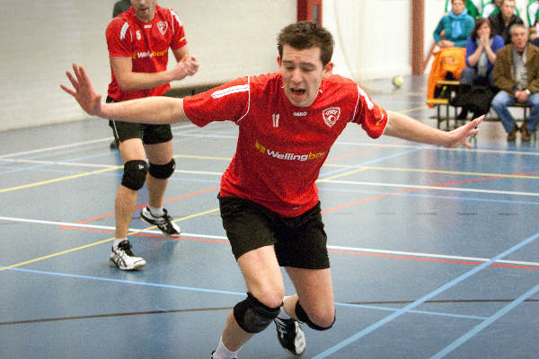 \"Volleybal mannen Trivos - Pegasus , Erik Groenen\"