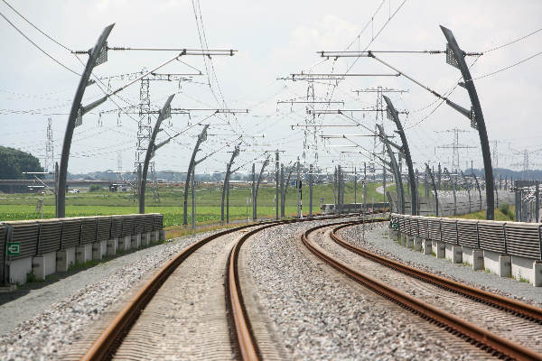 "Betuweroute, spoorlijn rails"