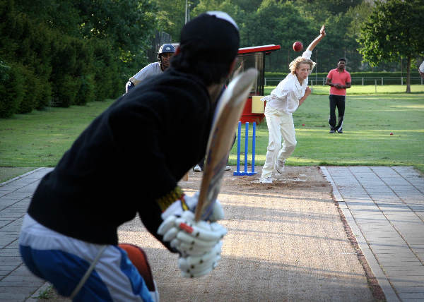 \"Cricket, oefening, training, Quick velden\"