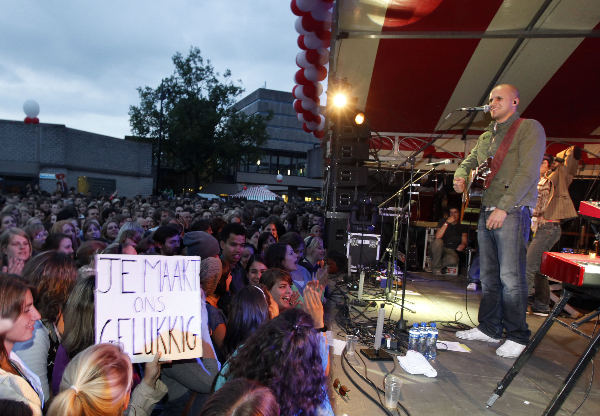 \"Diesfestival bij de Radboud Universiteit, Milow\"