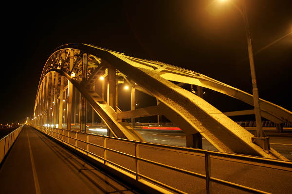 \"Skyline Waalkade bij night
Nijmegen, 29-03-2005
foto: Gerard Verschooten ? FC\"