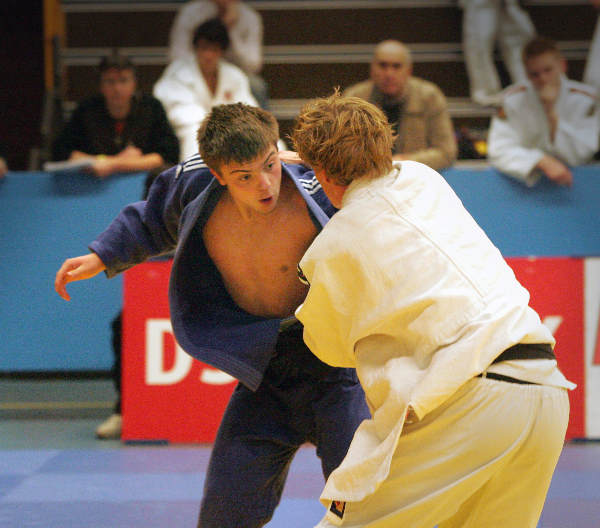 "Judo, NK voor jeugd, Joris Schoofs uit Ede"