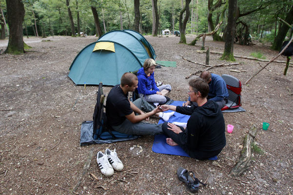 \"Groesbeek: natuurcamping staatsbosbeheer ds. j.a. Visscherslaan 2 ,\"