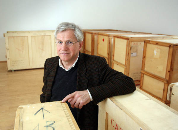 "Directeur Guido de Werd van museum Kurhaus Kleve"