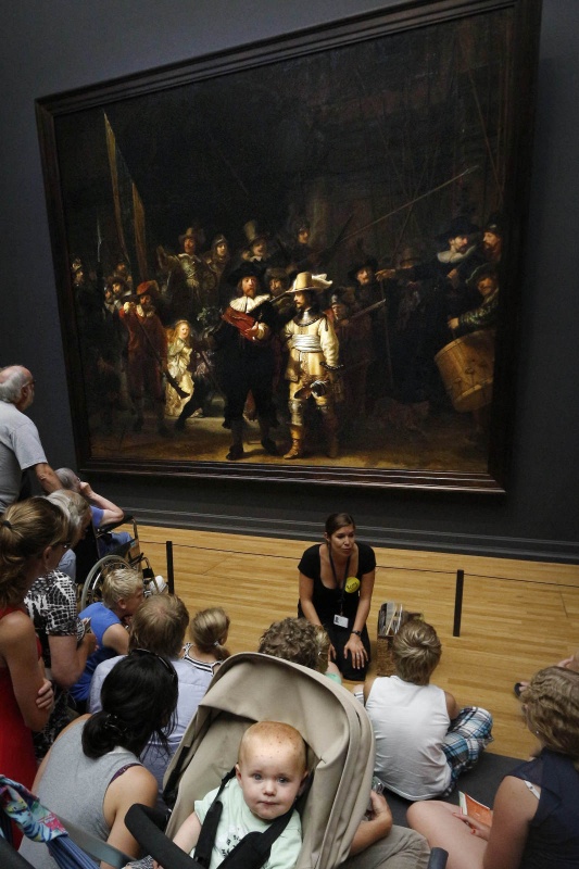 Rijksmuseum. Amsterdam, 22-7-2013 .