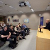 \"Brussel, 15-04-2009. Bezoek bewoners uit Nijmegen Oost aan het Europees Parlement te Brussel. Zij waren daar opuitnodiging van Maria Martens, lid Europees Parlement\"