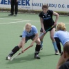 \"dameshockey Nijmegen HGC
Red. Rijk van Nijmegen
foto: Gerard Verschooten ?  
18-04-2004\"