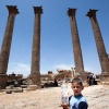 \"Mei 2010, Syriï¿½, Bosra, Romeise resten van graniet.\"