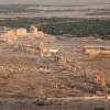 \"Mei 2010, Syriï¿½, Romeinse resten van Palmyra, duizend zuilen\"