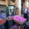 \"Mei 2010, Syriï¿½, groentenmarkt van Aleppo\"