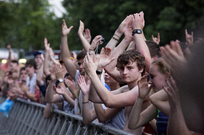 \"Nijmegen, 28-6-2012 . Red Hot Chili Peppers in het Goffertpark\"