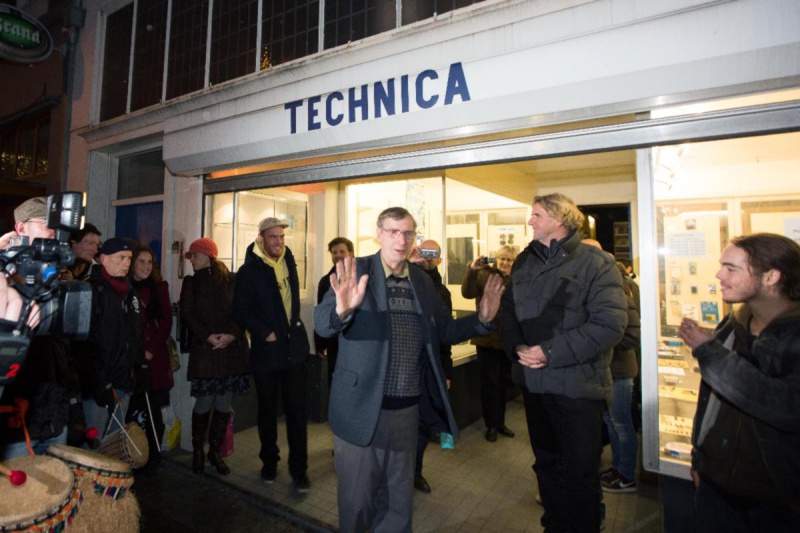 \"Nijmegen, 1-12-2012 . dgfoto:  Technica gaat sluiten.  Frits van de Pol gaat met pensioen. Misschien....\"