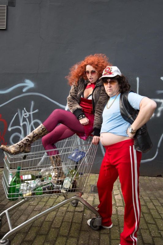 \"Ron Vervuurt, Evelien Asselberg, opera Dolleboelja. Nijmegen, 08-3-2013 . dgfoto.\"