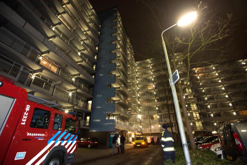 \"Koperdieven sloegen toe in Zwanenveld 20ste straat. Flat ondergelopen... en hele avond zonder water...rara. Nijmegen, 26-2-2013 . dgfoto.\"