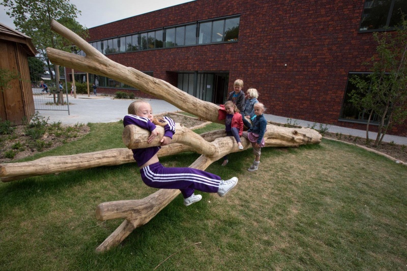 Vernieuwde Prins Mauritsschool Zwanenveld. Nijmegen, 10-6-2013 . dgfoto.