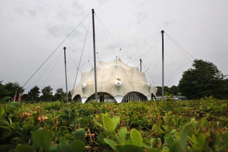 Bevrijdingsmuseum Groesbeek, exterieur en onderhoud, 17-6-2013 . dgfoto.