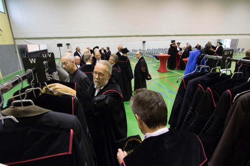 Opening academisch jaar, Radboud Universiteit met jana schraa en Dimitri Verhulst. Nijmegen, 3-9-2013 . dgfoto.