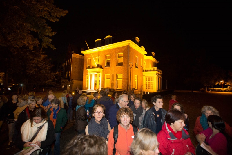 Ommetje van Nijmegen Oost. Wandeling door de buurt.. Nijmegen, 6-10-2013 . dgfoto.