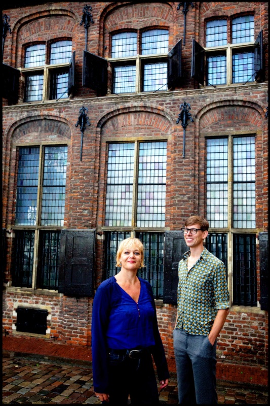 Schrijvers in Besiendershuis. Nijmegen, 12-9-2013 . dgfoto.