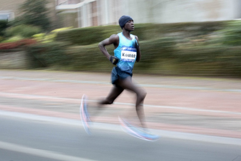 Zevenheuvelenloop. Komon, de winnaar. Nijmegen, 17-11-2013 . dgfoto.