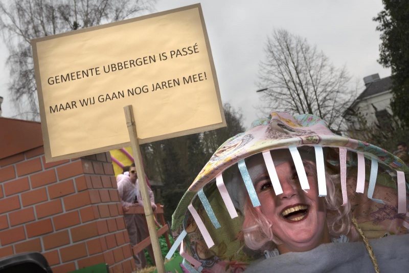 Carnavalsoptocht in Beek. Nijmegen, 3-3-2014 . dgfoto.