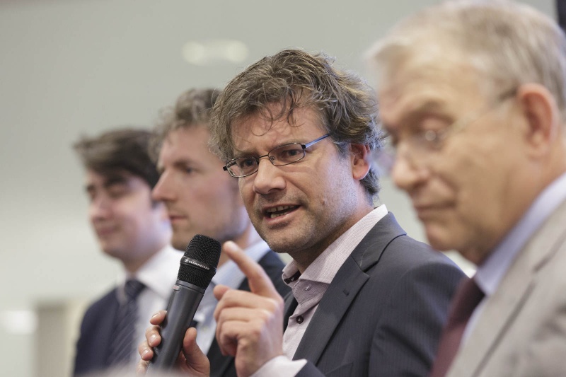 stadhuis burchtstraat, lijsttrekkersdebat gelderlander organiseert politiek debat in aanloop naargemeenteraadsverkiezingen van volgende week. Nijmegen, 13-3-2014 . dgfoto.