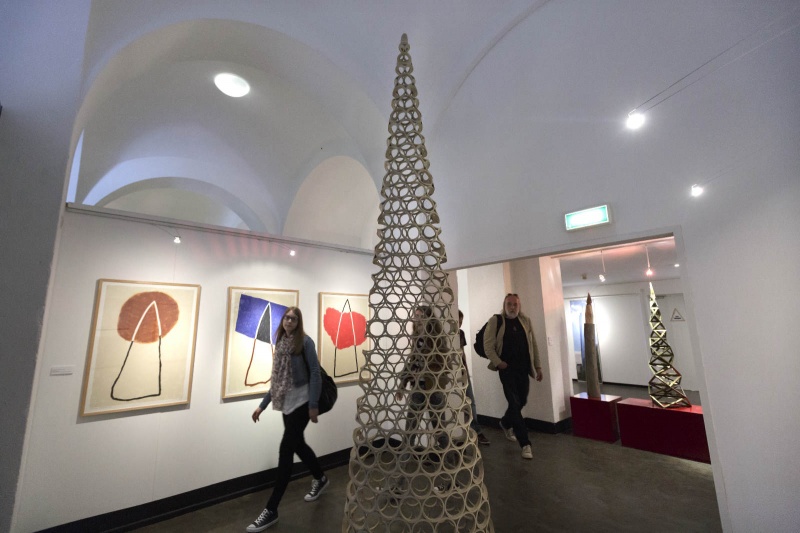 heropende museumpark Orientalis .met Toren van Babel expositie.. Nijmegen, 30-3-2014 . dgfoto.