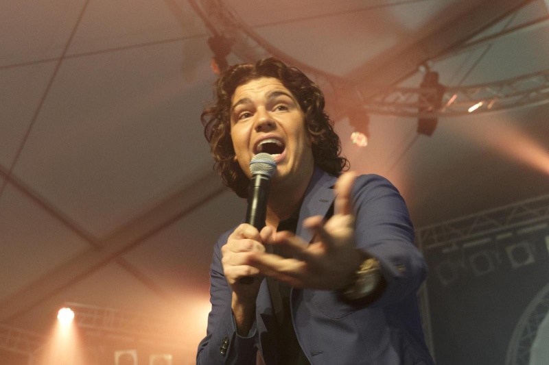 Roy Donders bij de Wijchense kasteelfeesten, 30-5-2014 . dgfoto.