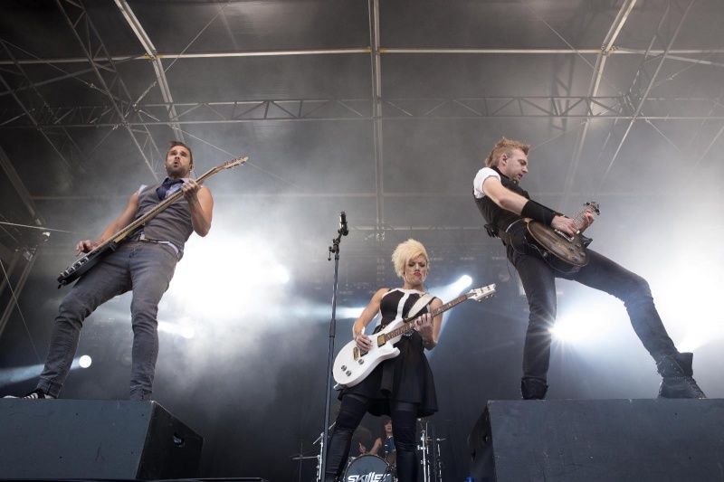 Fortarock met o.a. Skillet. Nijmegen, 31-5-2014 . dgfoto.