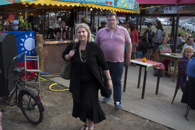 De Kaaij met burgermeester Bruls. Nijmegen, 9-7-2014 . dgfoto.