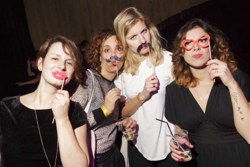 Nieuwjaarsfeest in LUX, club 7. Nijmegen,1-1-2015 . dgfoto.