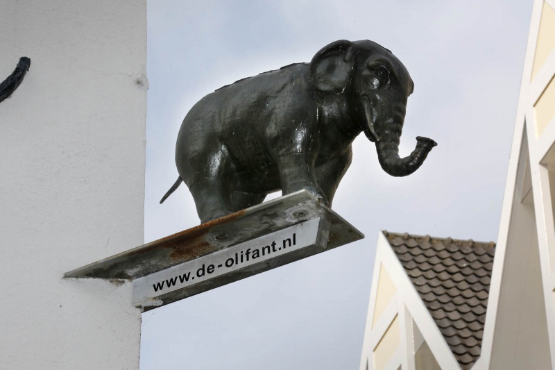 Priemstraat, pand de Olifant. Nijmegen, 16-3-2015 . dgfoto.