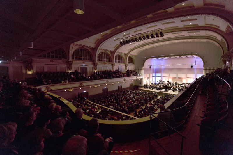 Concert Gelders orkest met Ronald Brautigam in de Vereeniging, 100ste verjaardag . Nijmegen, 7-2-2015 . dgfoto.