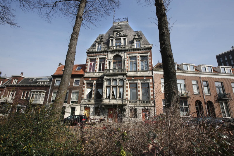 Voormalig Belgisch consulaat aan de Parkweg. Nijmegen, 16-3-2015 . dgfoto.