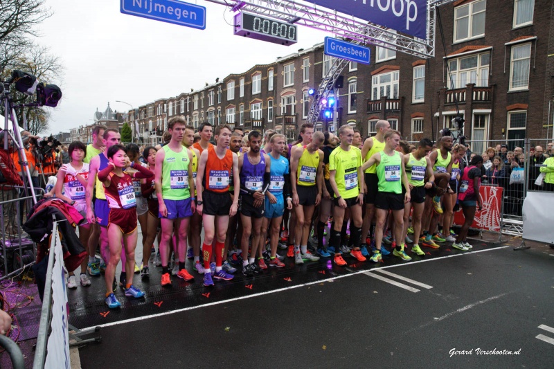 Zevenheuvelenloop. Nijmegen, 15-11-2015 .