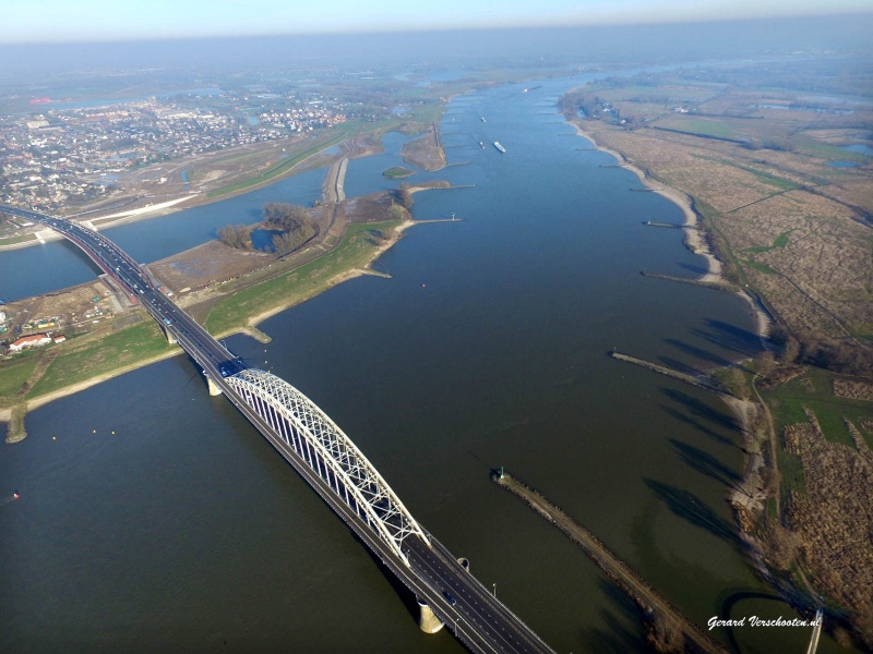 Valkhofpark vanuit de lucht... Drone... Nijmegen, 24-1-2016 .