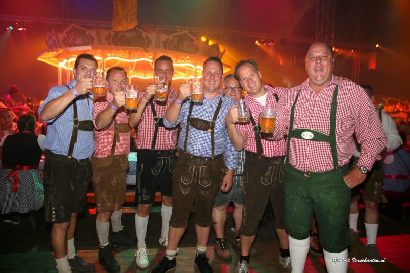 Oktoberfeesten in Afferden, 17-9-2016 .