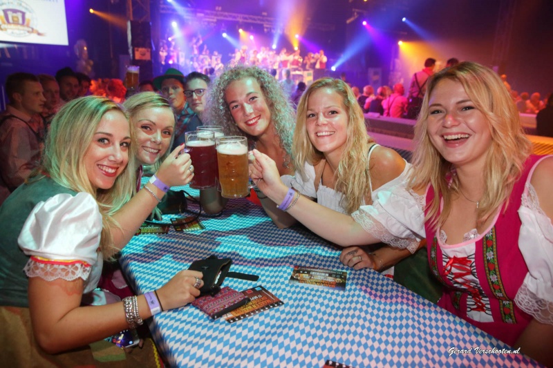 Oktoberfeesten in Afferden, 17-9-2016 .