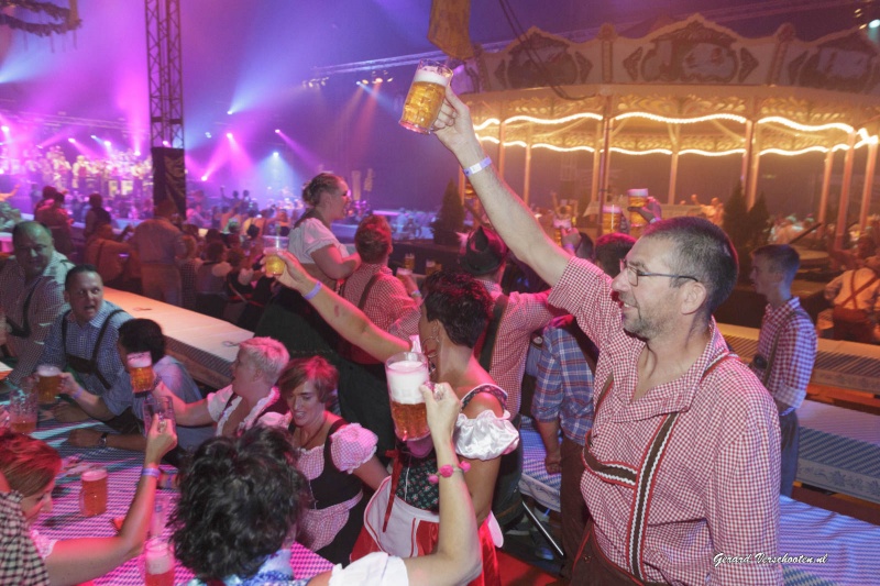 Oktoberfeesten in Afferden, 17-9-2016 .